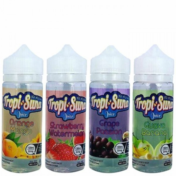 TROPI SUNA Premium 100ML 0MG E-Liquid Best Fl...