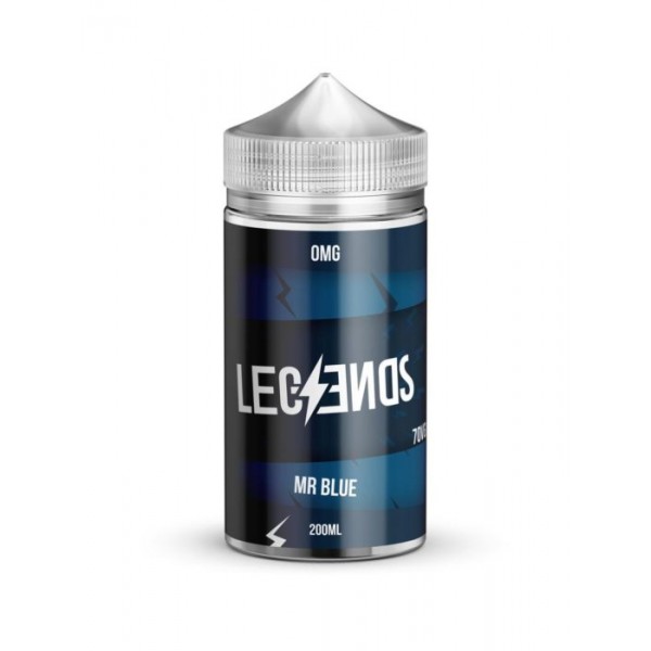 MR BLUE Vape Juice By Legends E-Liquid 0mg 20...