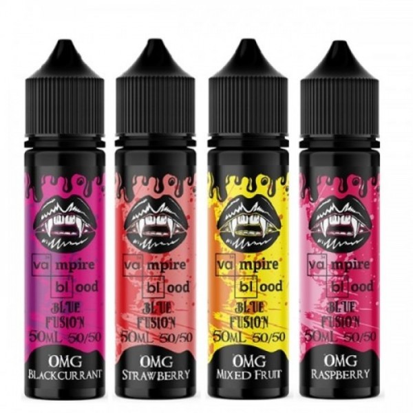 VAMPIRE BLOOD BLUE FUSION £8.90 50ML 50/50