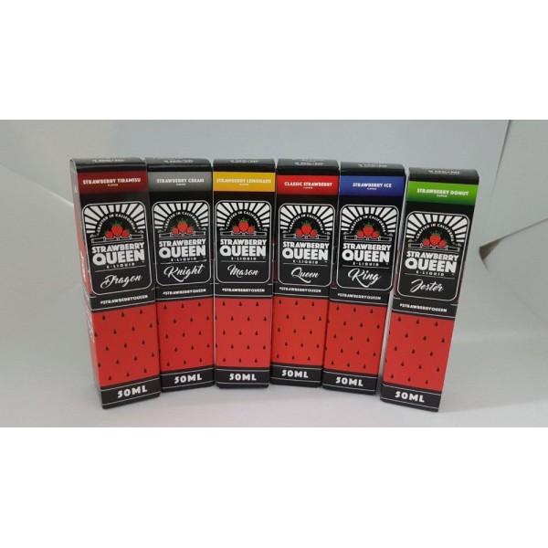 Strawberry Queen E-Liquid 60ml Short Fill 0mg...