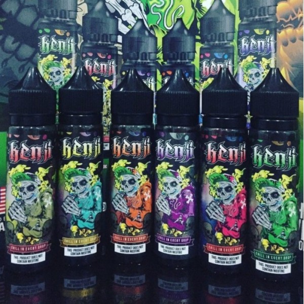Kenji E-Liquid Short Fill 60ml bottle 0mg - P...