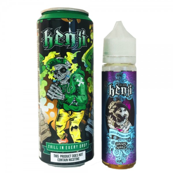 Kenji E-Liquid Short Fill 60ml bottle 0mg - Premium Malaysian Juice