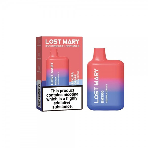 Lost Mary BM3500 20MG Disposable Device By ELF BAR